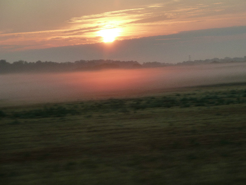 Early morning sunrise 