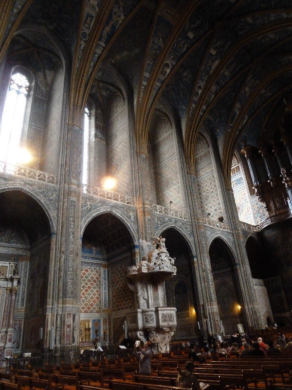 Inside the cathedral 