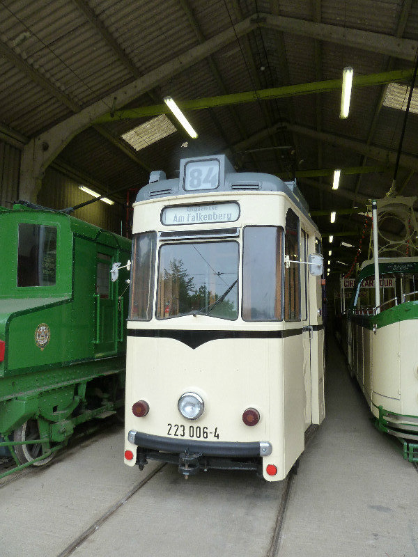 The German tram 