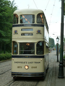 The last Sheffield tram