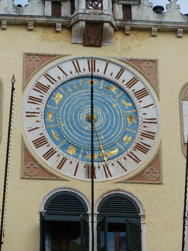 Clock in Bassano 