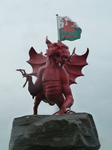 The welsh dragon 
