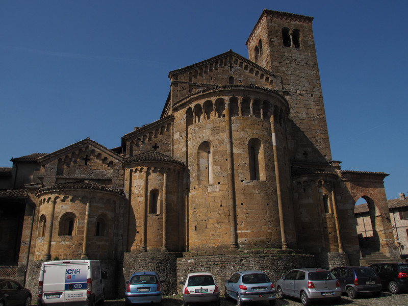 The Romanesque part of the Duomo 
