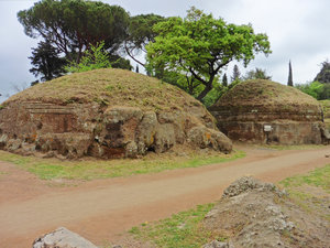 Etruscan tombs