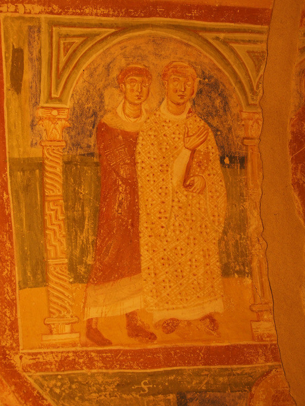 frescoes from the crypt 