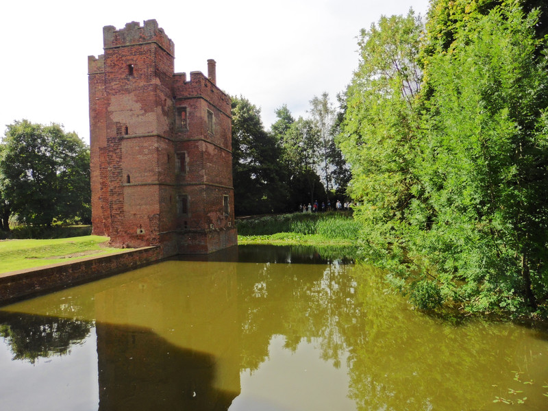 A romantic moated tower 
