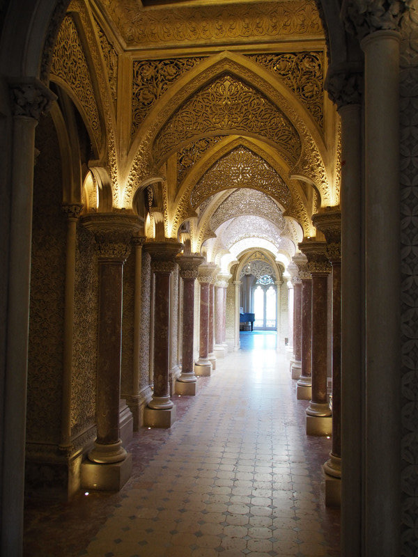One of the many hallways