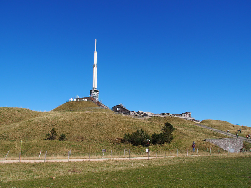 The top of the Puy