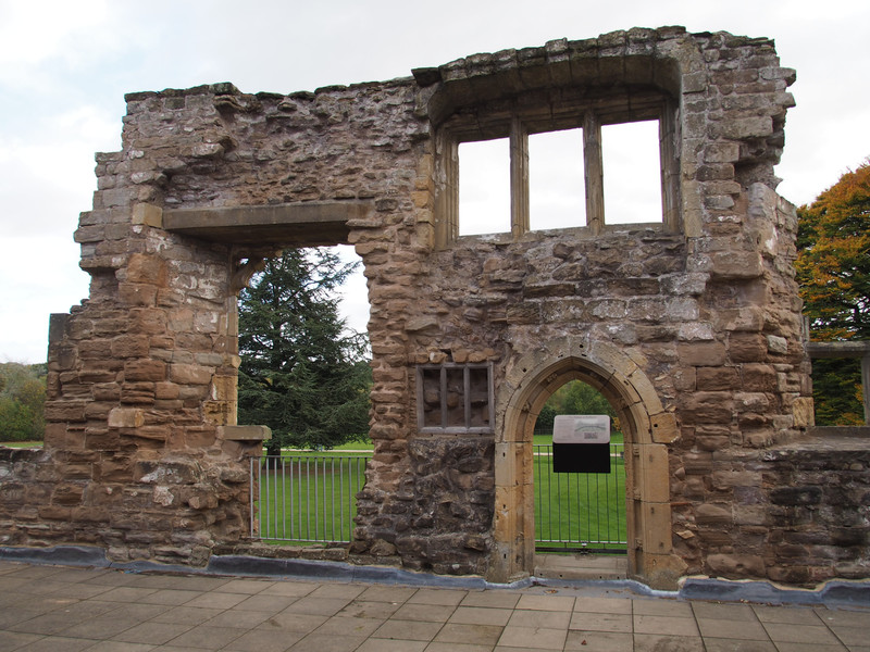 what is left of the abbey 
