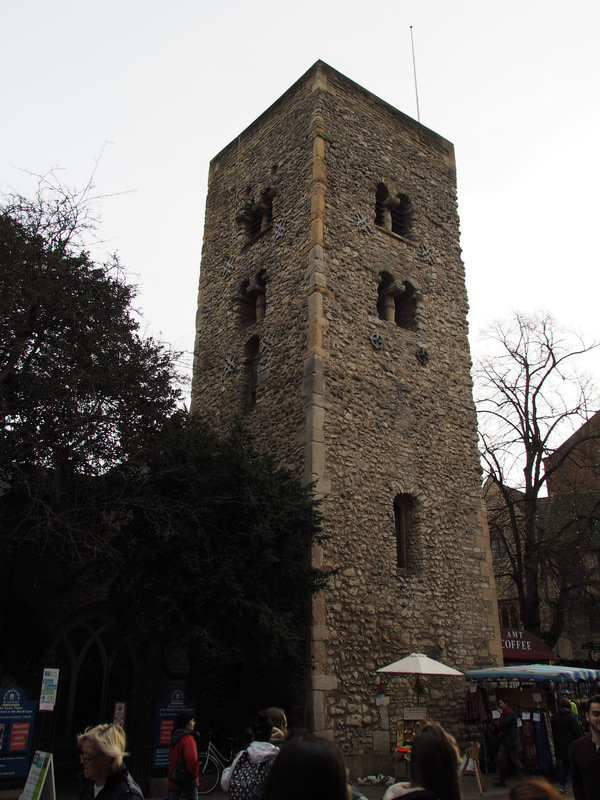 The saxon church tower 