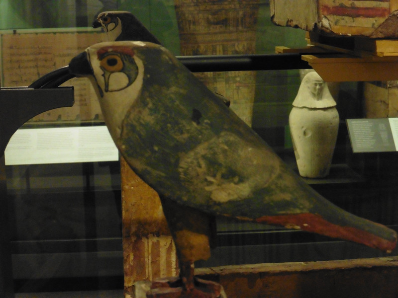 An egyptian bird decoration 