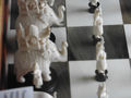 The King and Queen elephant chess set 