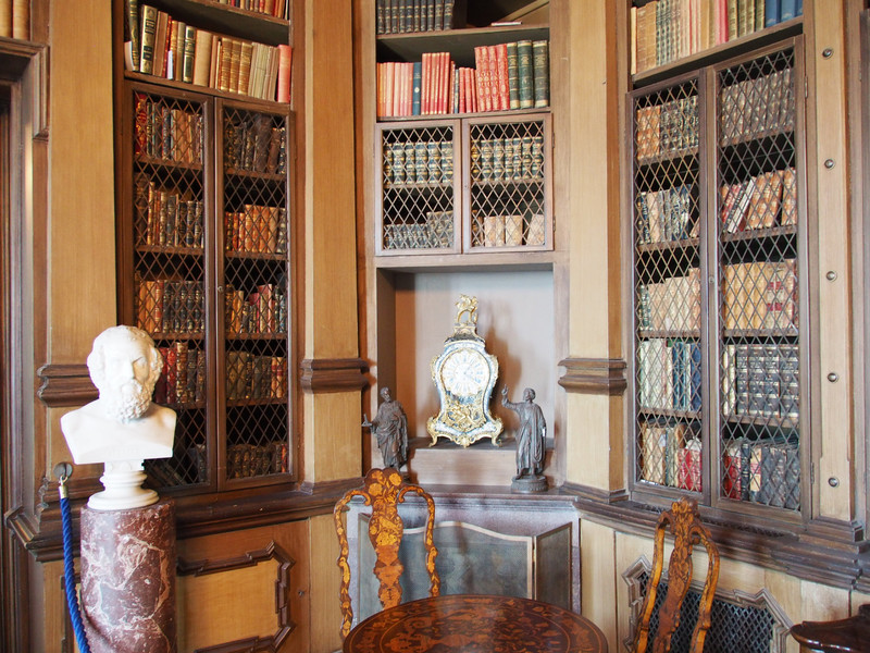 a corner of the library 