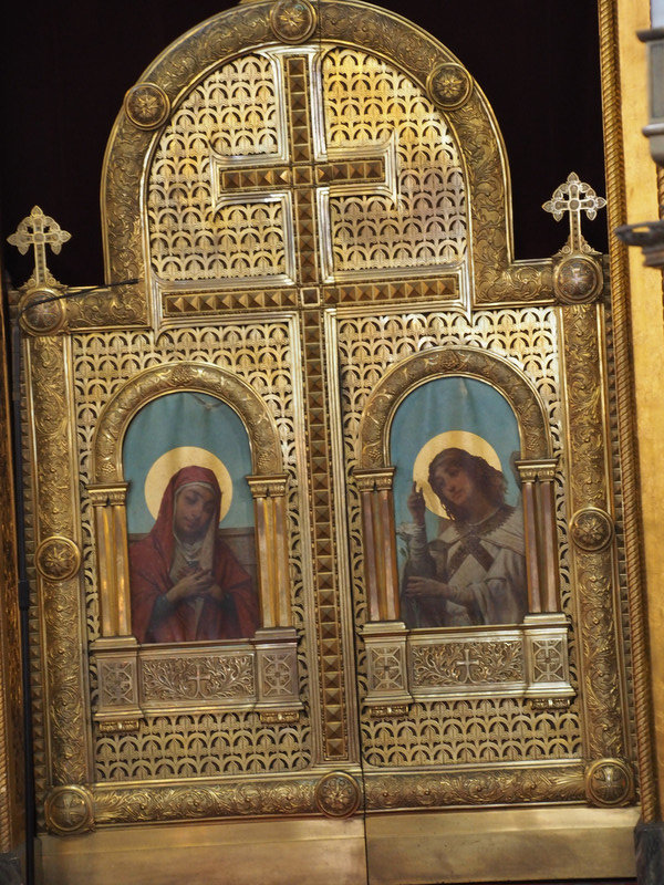Part of the iconostasis 