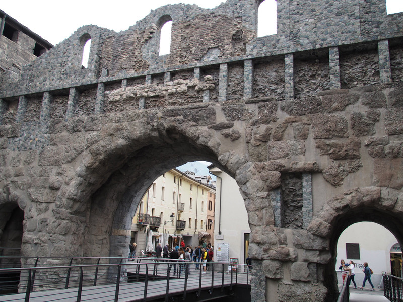 A roman arch 