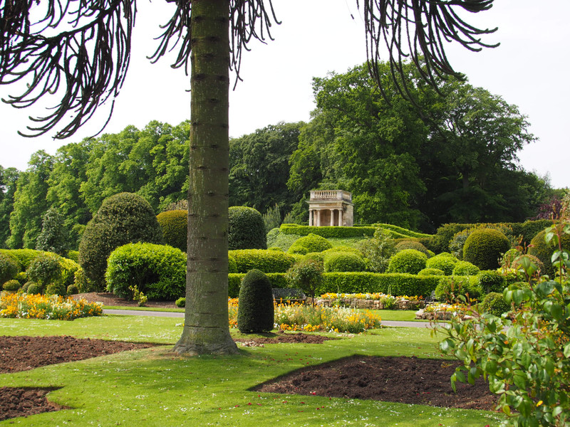 The gardens at Brodsworth 