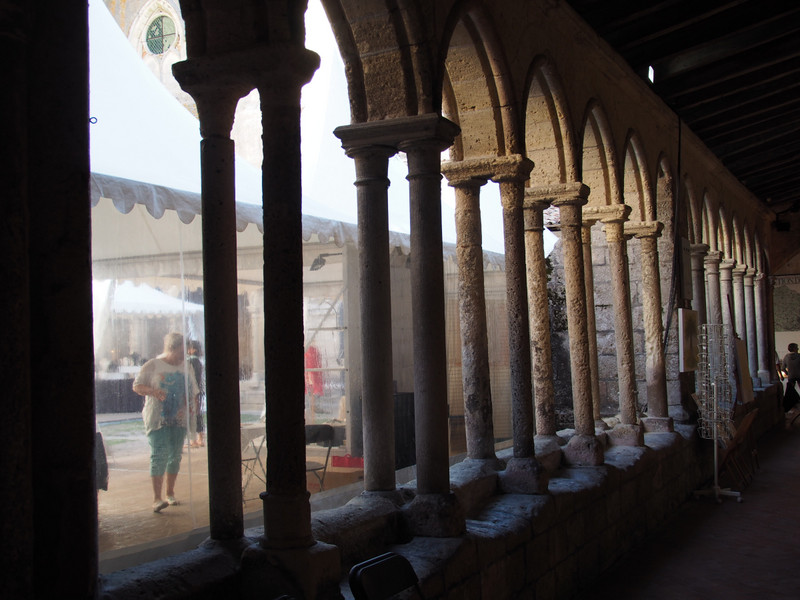 Medieval cloister 