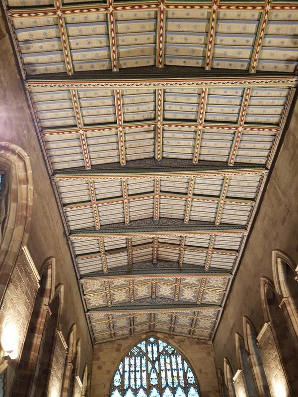 Roof in the church 
