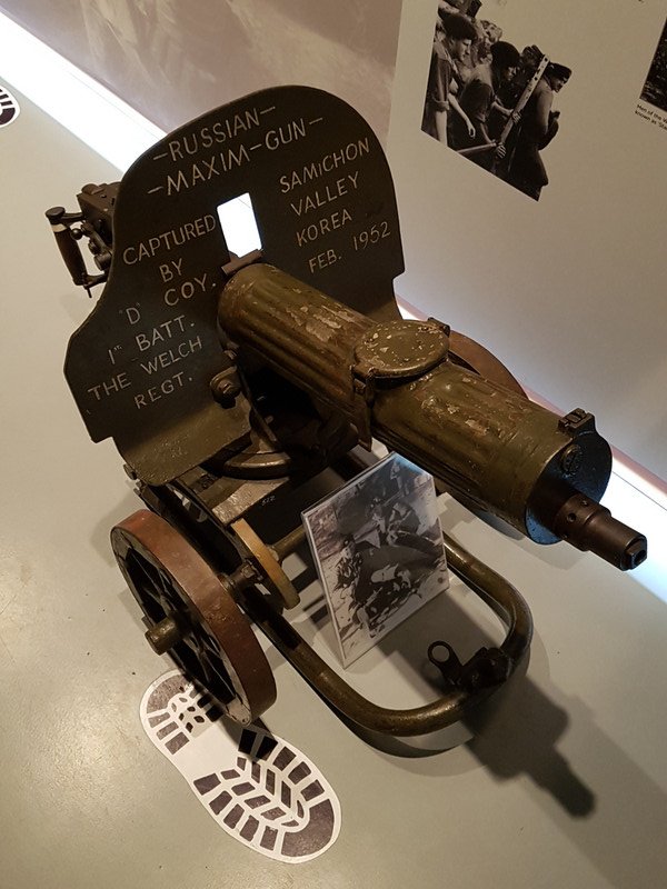 Gun rescued from the Korean War 