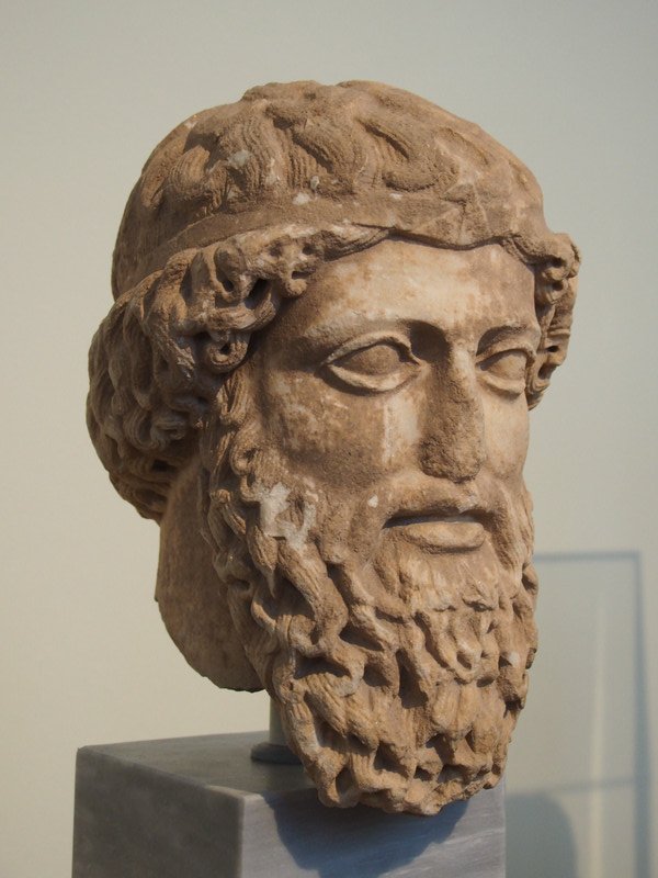 Greek head 