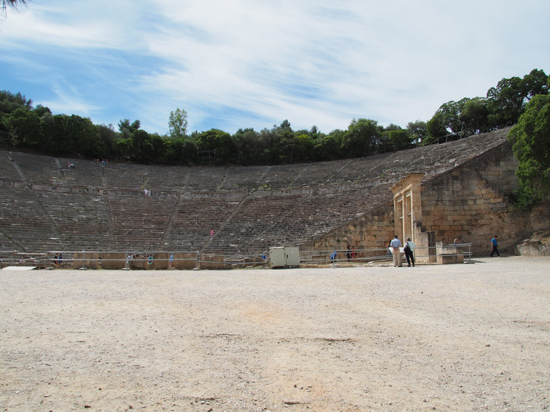 The theatre at Epidaurus 