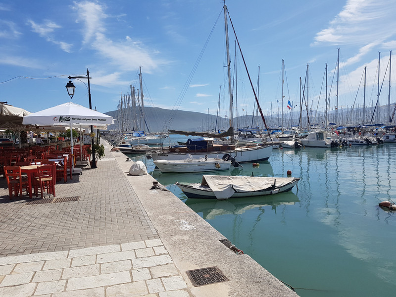 The quayside at Lefkada