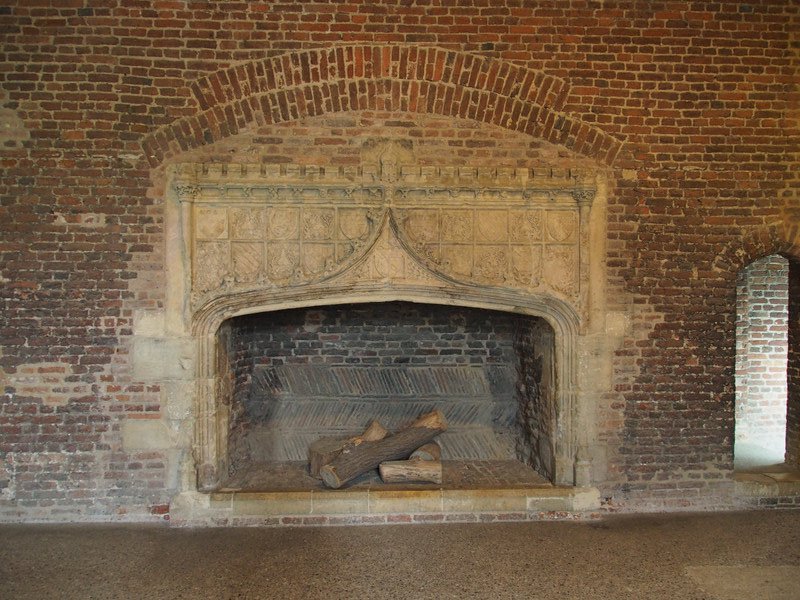 A rescued fireplace 