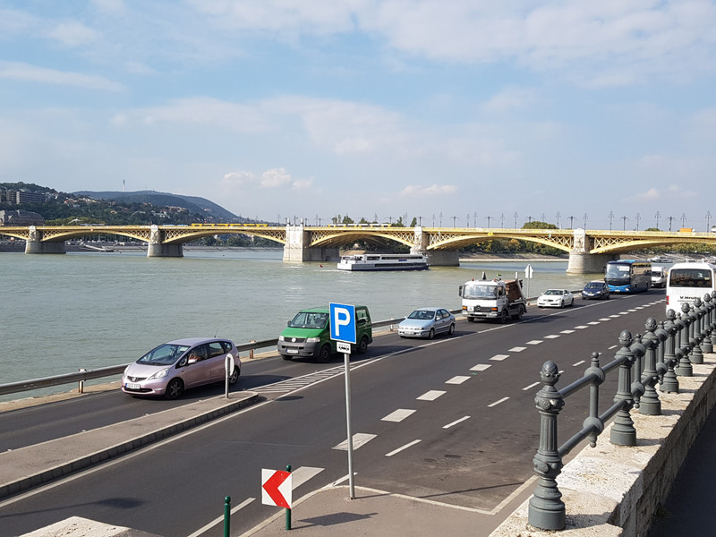 One of the bridges over the Danube