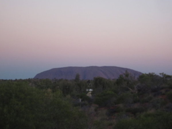 Sunset of Uluru