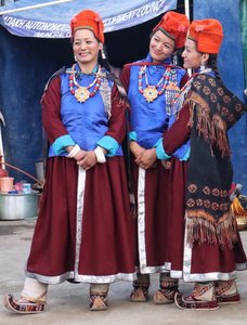 Performers at Tibetan Cultural Performance