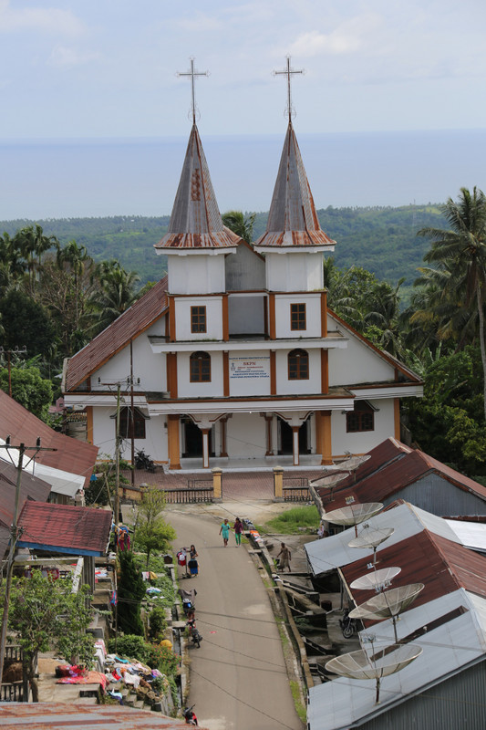 Church at Bawomatuluo village