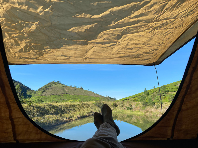 Morning View from the tent