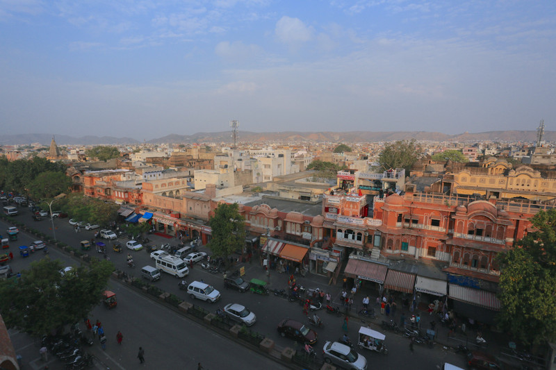 Hectic traffic at Jaipur