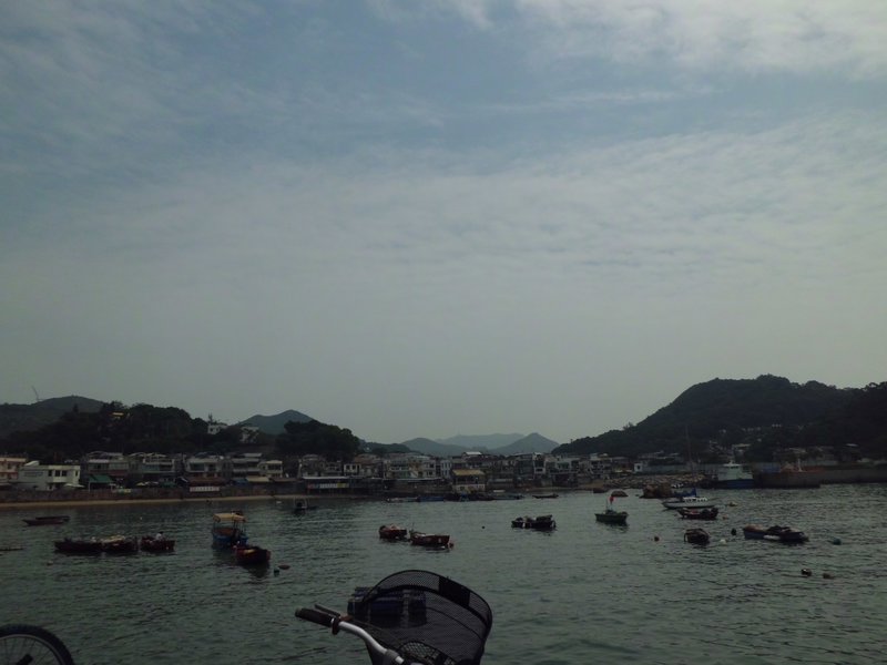 Lamma! The view as we stepped of the ferry.