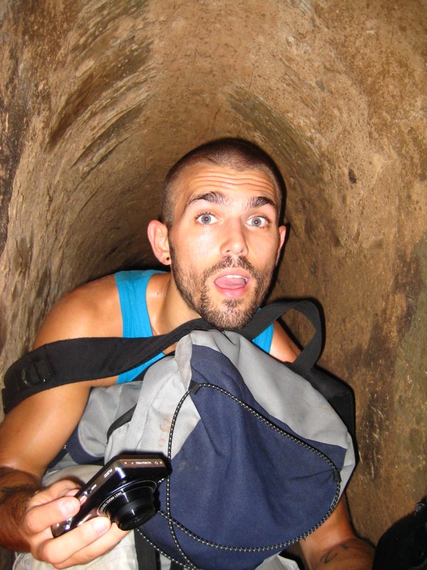 Dan in the tunnels