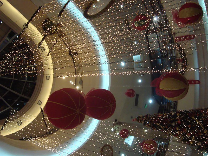 Christmas in the mall in Asuncion