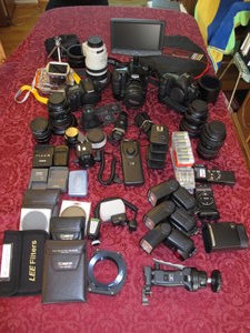 Some of David's Photo gear