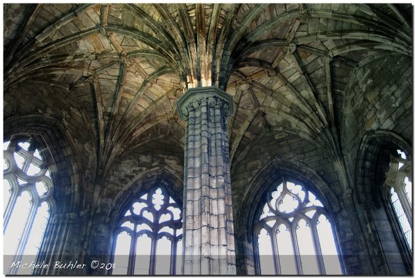 Ceiling of Elgin Cathedral