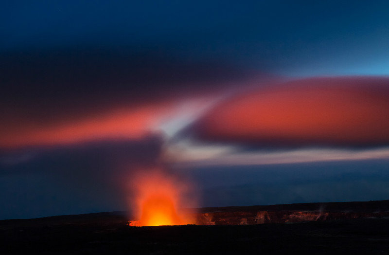 Kilauea at Sunset