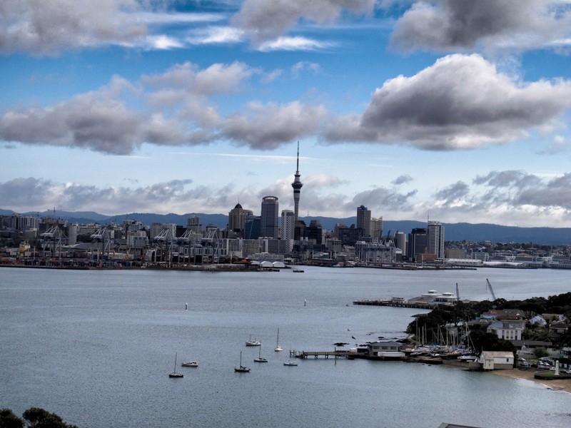 View of Auckland from North Head