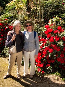 Diane & Michele at the Dunedin Botanical Garden