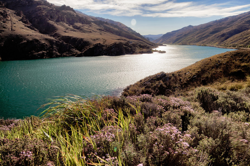 Lake Dunstan on the Clutha River