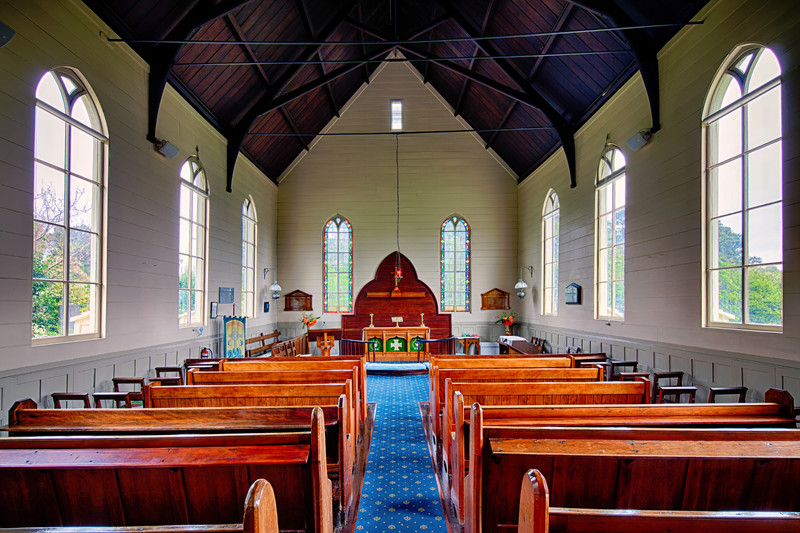 Interior of Christ Church - Russell