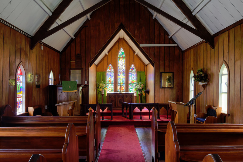 Interior of St. James Anglican Church