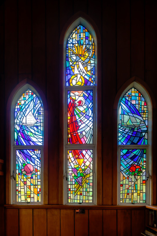 Stain glass window - St. James Church