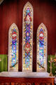 Stain glass window - St. John the Baptist Church