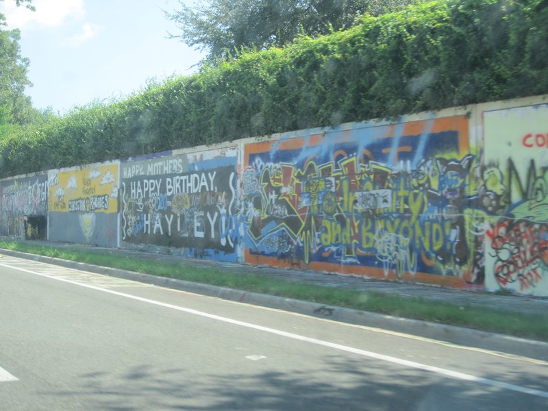 The wall of Gainesville 