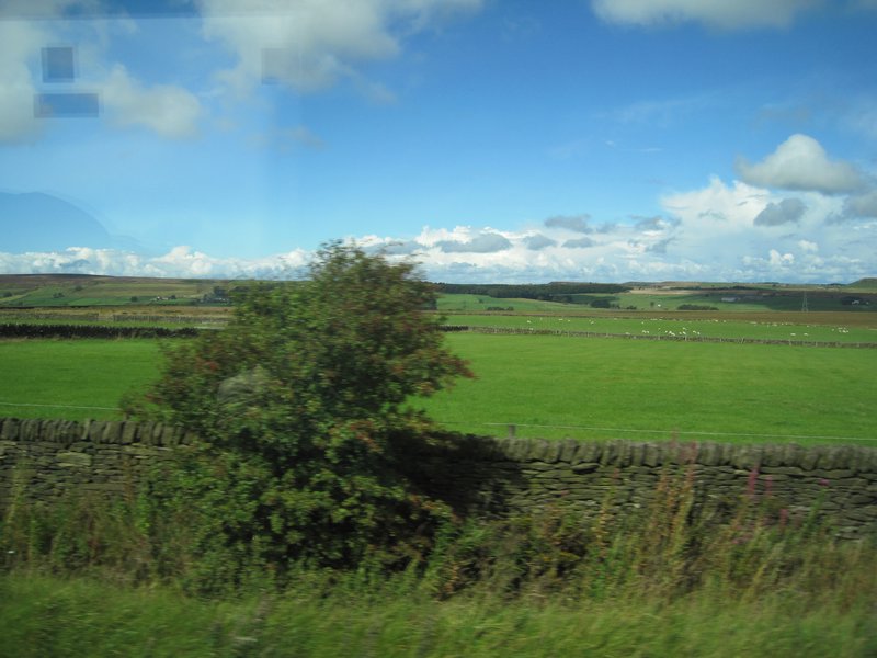 countryside view as we go to Toms