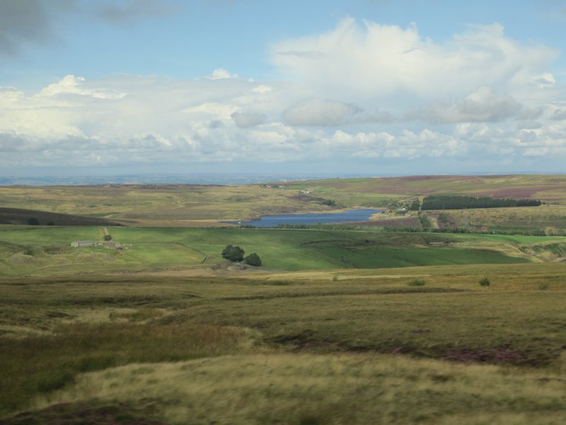 The beginning of the Peak District