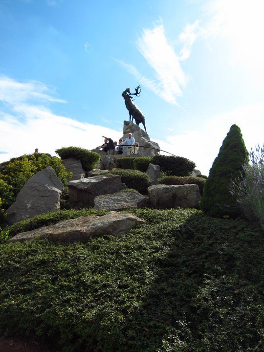 Caribou Monument at the Beaumont-Hamel Newfoundland Memorial
